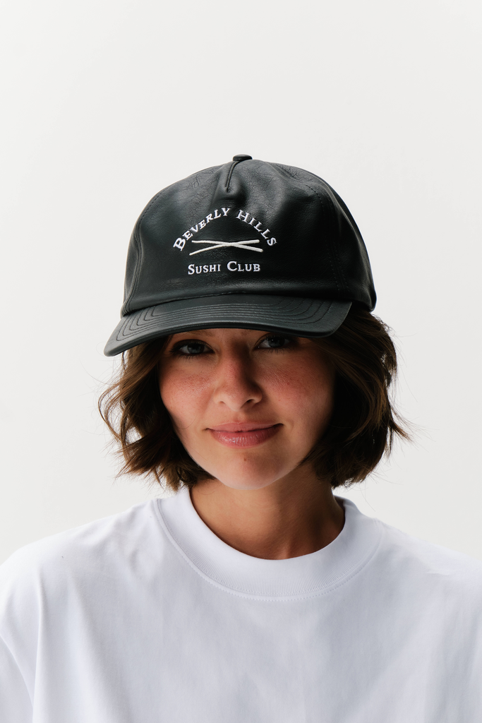 Boné Sushi Club BHSC Faux Lambskin Unstructured Trucker