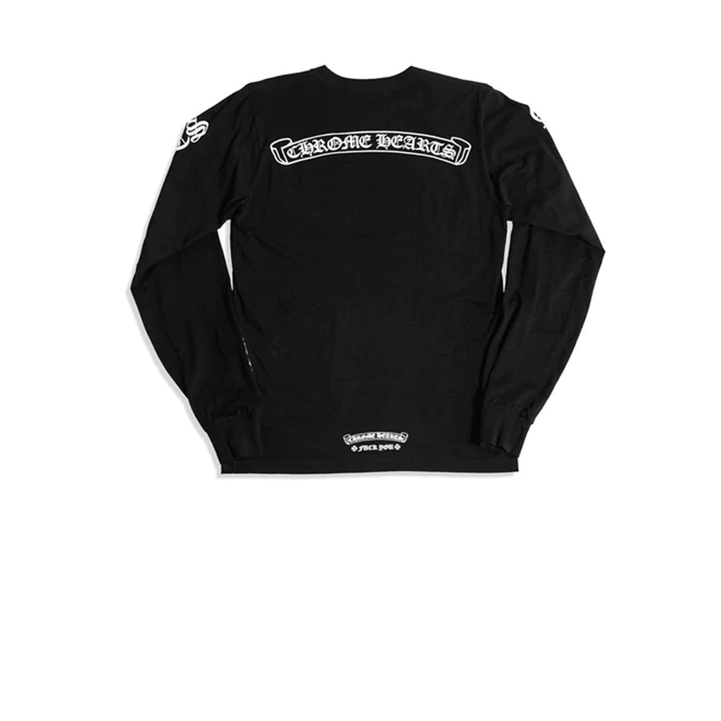 Camiseta Chrome Hearts LS Scroll Logo