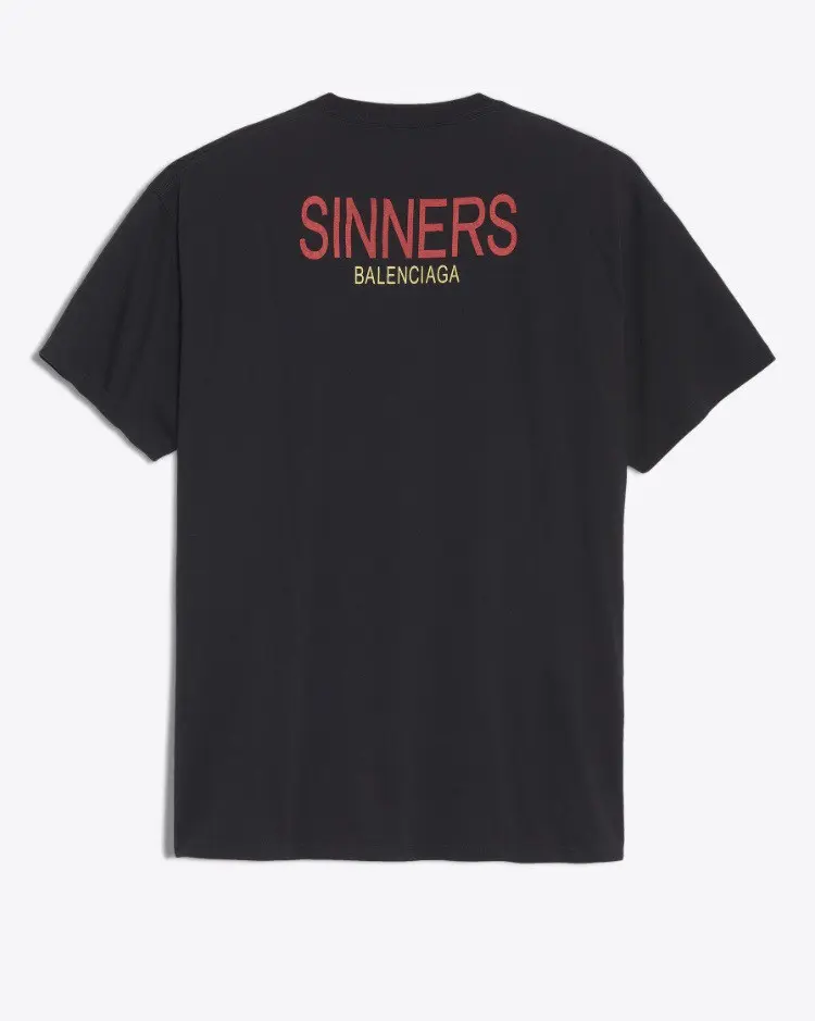 Camiseta Balenciaga Sinners