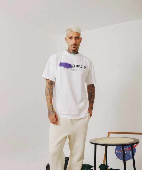 Camiseta Palm Angels "London Logo Sprayed"