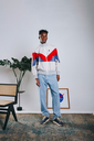 Jaqueta Palm Angels Colorblock Track
