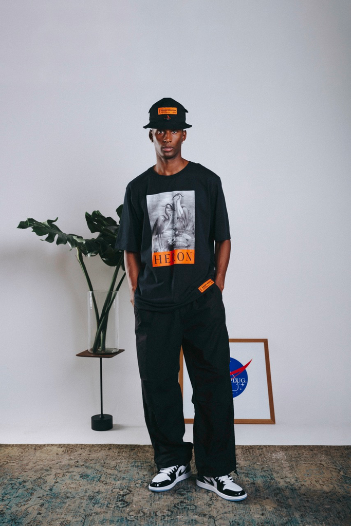 Camiseta Heron Preston NF Heron BW