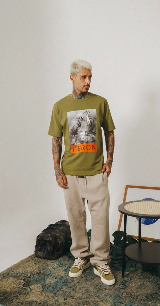 Camiseta Heron Preston BW