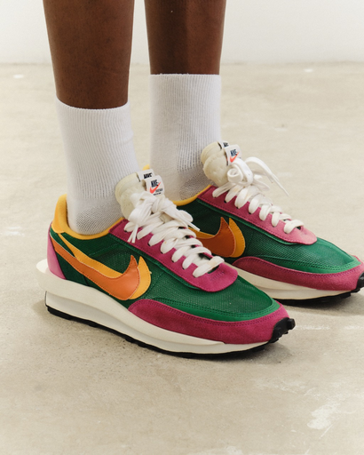 [112] Nike x Sacai LD Waffle Pine Green