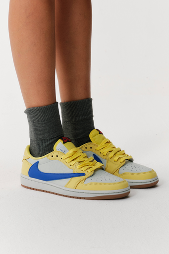 Nike x Travis Scott Air Jordan 1 Low Canary Yellow