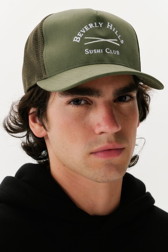 Boné Sushi Club BHSC 5 Panel Canvas Trucker