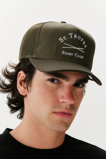 Boné Sushi Club STSC 5 Panel Flag Trucker