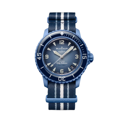 [1001] Relógio Blancpain x Swatch Atlantic Ocean
