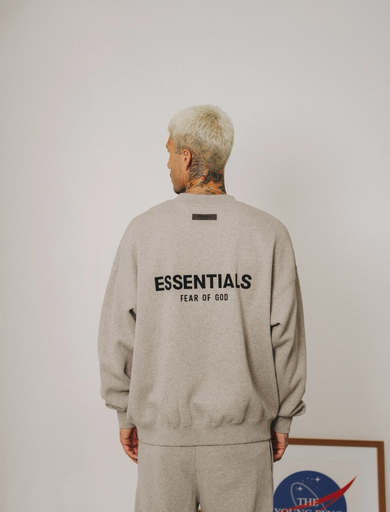 [789] Casaco Essentials Stretch Dark Oatmeal 
