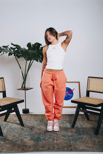 [803] Calça Essentials Coral