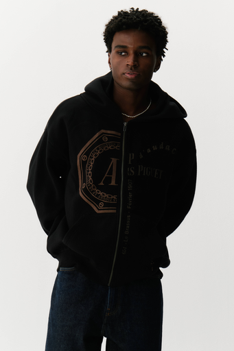 [1083] Casaco Cactus Jack x Audemars Piguet Split Logo Zip Up 