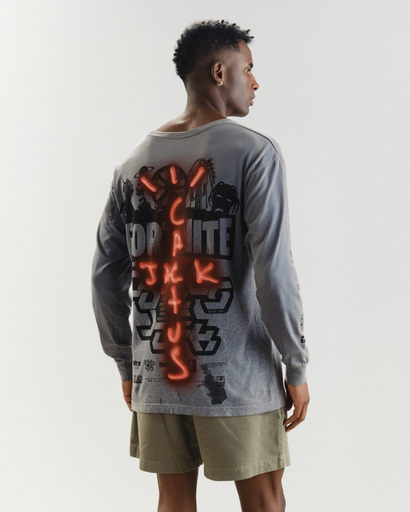 [265] Camiseta Cactus Jack Back Bling LS
