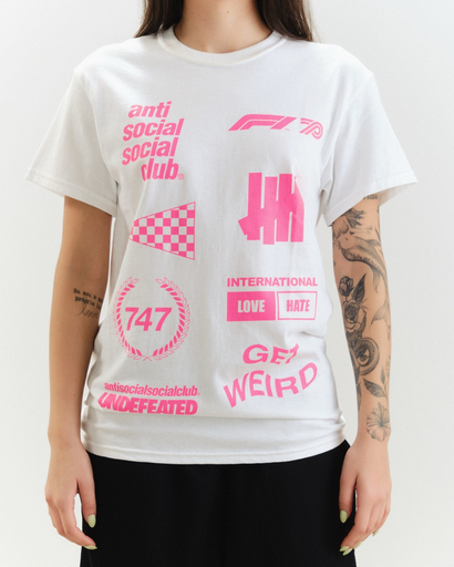 [404] Camiseta Anti Social Social Club x Undftd x F1