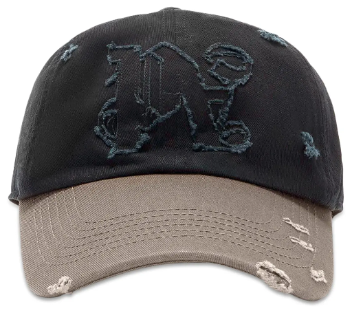 Boné Palm Angels Ripped Monogram