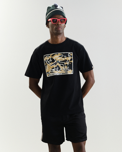 Camiseta Bape x Keith Haring