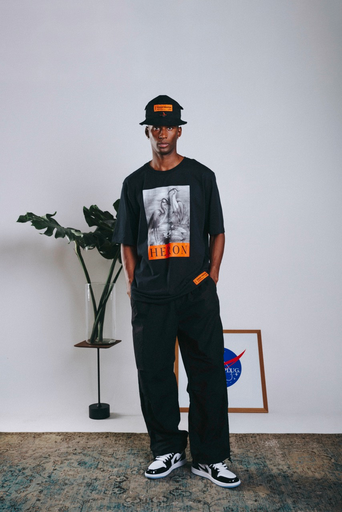 Camiseta Heron Preston NF Heron BW