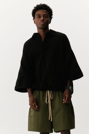 Camiseta Polo Essentials 3/4 Sleeve 